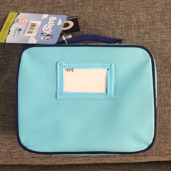 Moose Bluey Kids Lunch Box Lunch Bag Blue - Picture 7 of 16